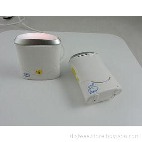 Customized Portable home 2-way talk baby audio monitor with